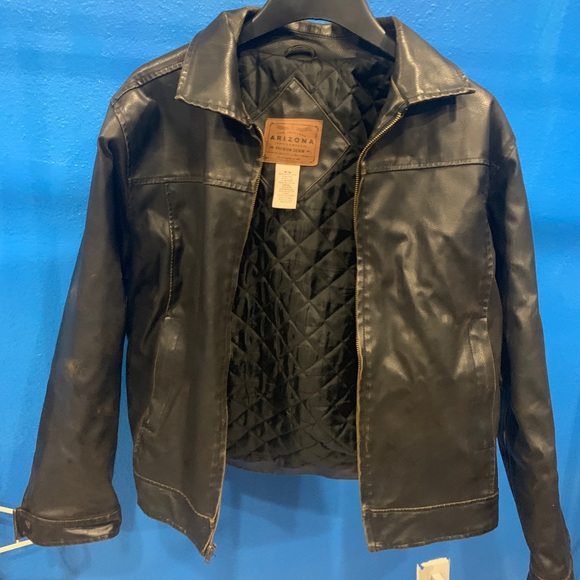 Arizona Men’s Jacket Leather Classic - Picture 5 of 7